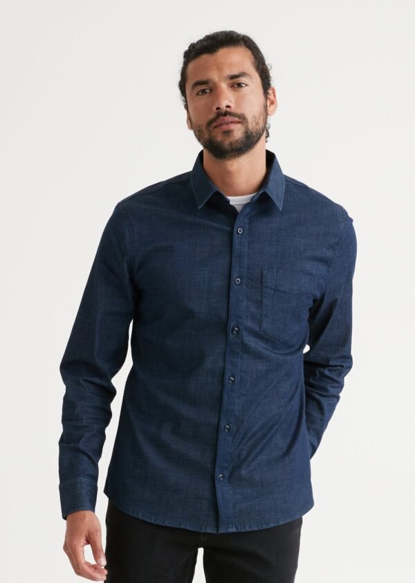 Performance Denim Shirt - Rinse