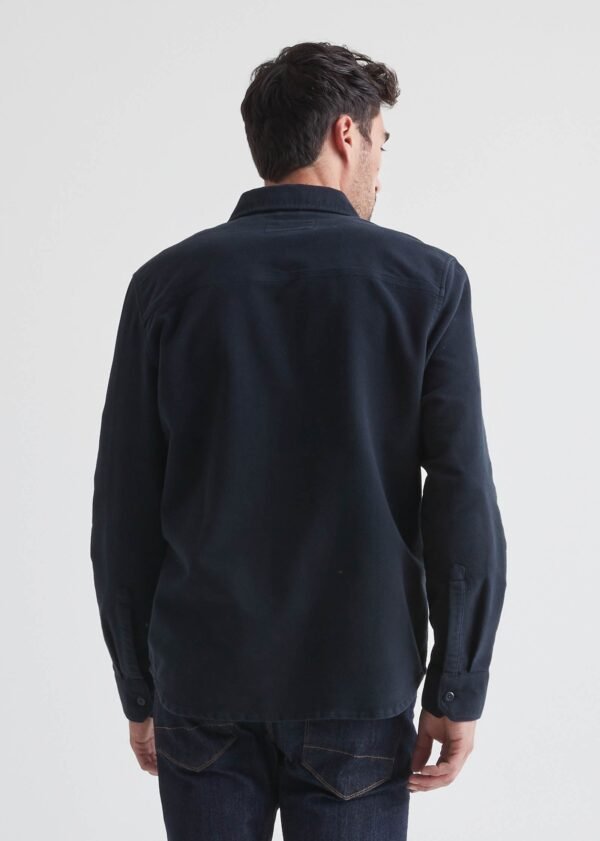 No Sweat Moleskin Shirt - Navy