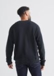 Brushed Terry Performance Crew - Black