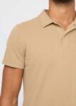 Air Flow Pique Performance Polo - Oatmeal