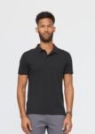 Air Flow Pique Performance Polo - Black