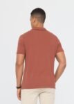 Air Flow Pique Performance Polo - Rust