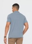 Air Flow Pique Performance Polo - Stone Blue